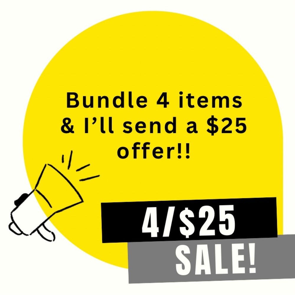4/$25 SALE